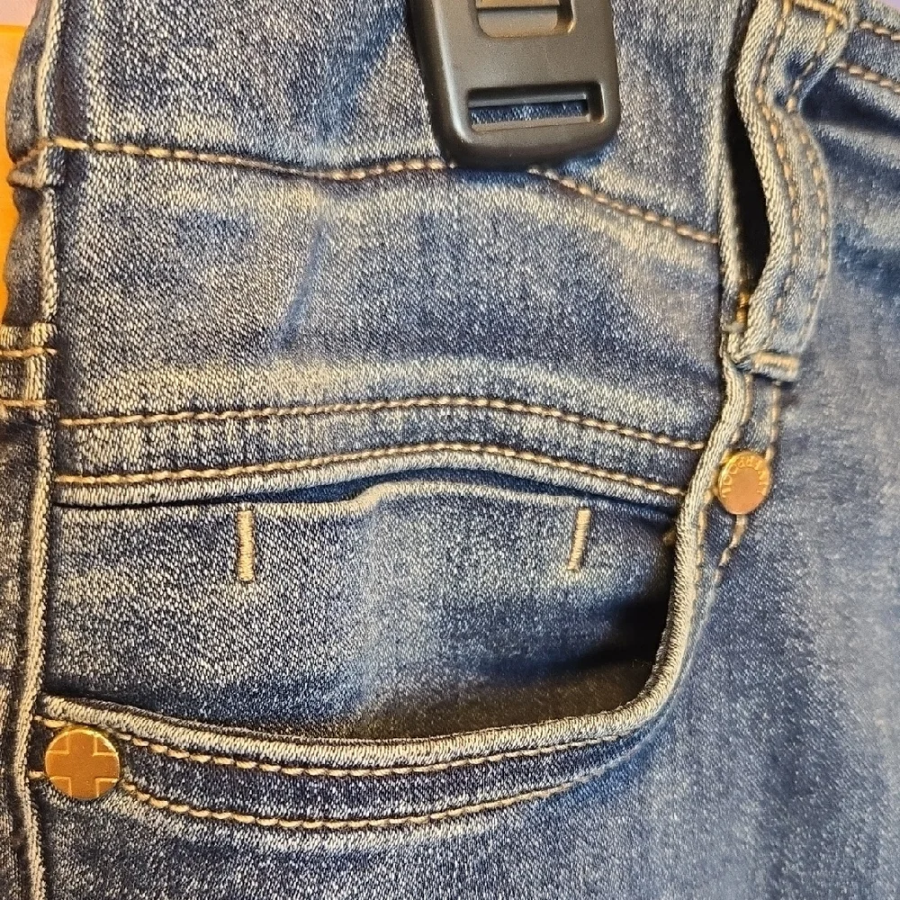 Liverpool Dark Blue Cropped Jeans - Picture 4 of 7